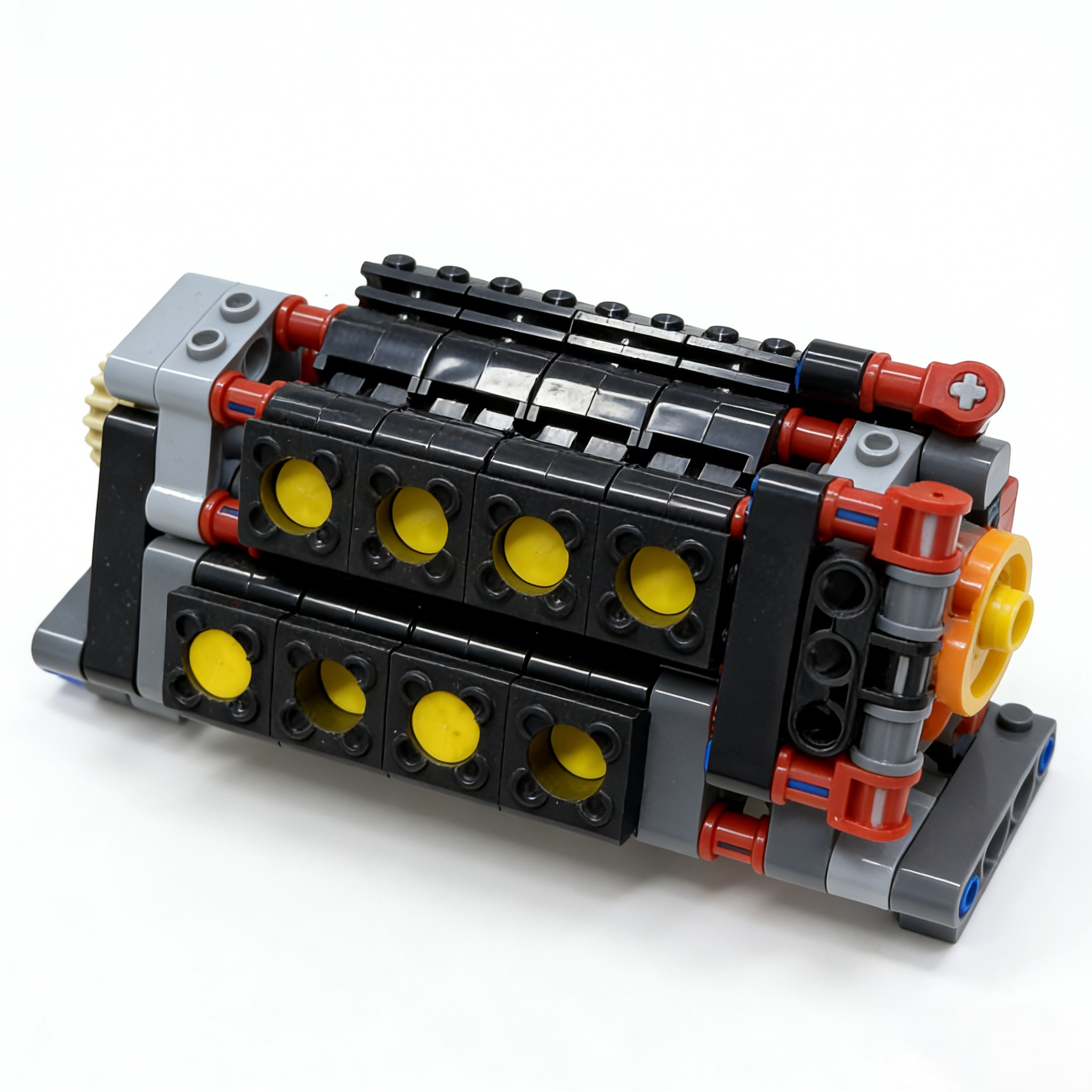 Kids Education Pdf - MOC V16 transparent building block engine