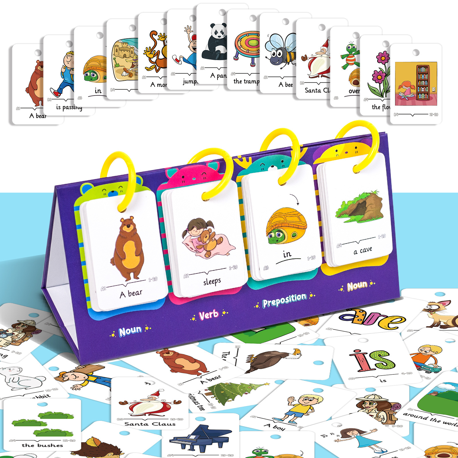 80Pcs Table Model Visual Word  - Kids Education Table recensione e prezzo