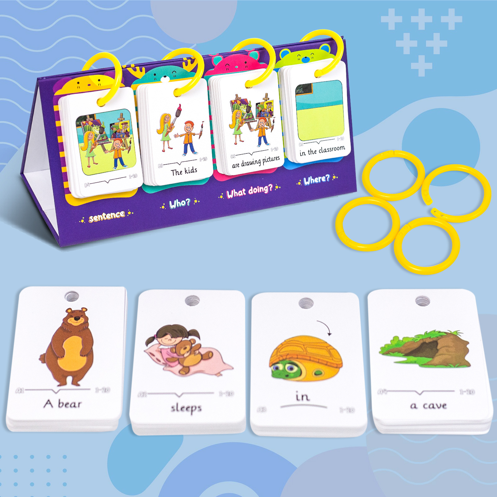 80Pcs Table Model Visual Word  - Kids Education Table recensione e prezzo