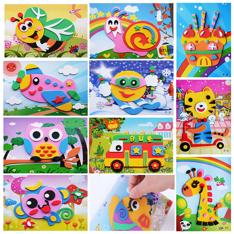 5Pcs/10Pcs/Lot Kids DIY 3D EVA - Kids Education Shows recensione e prezzo