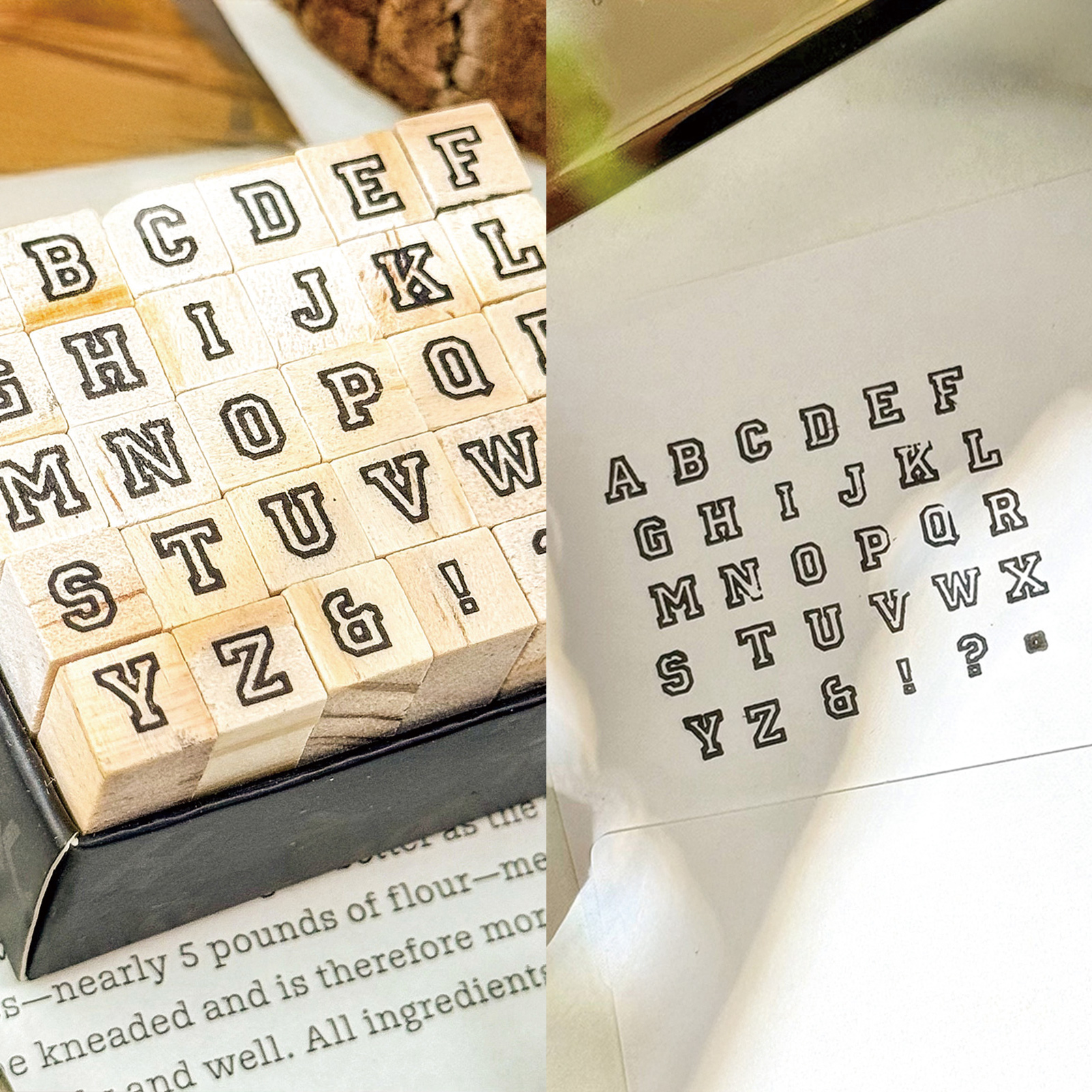 Creative Alphabet Wood Stamps  - Kids Education Shows recensione e prezzo
