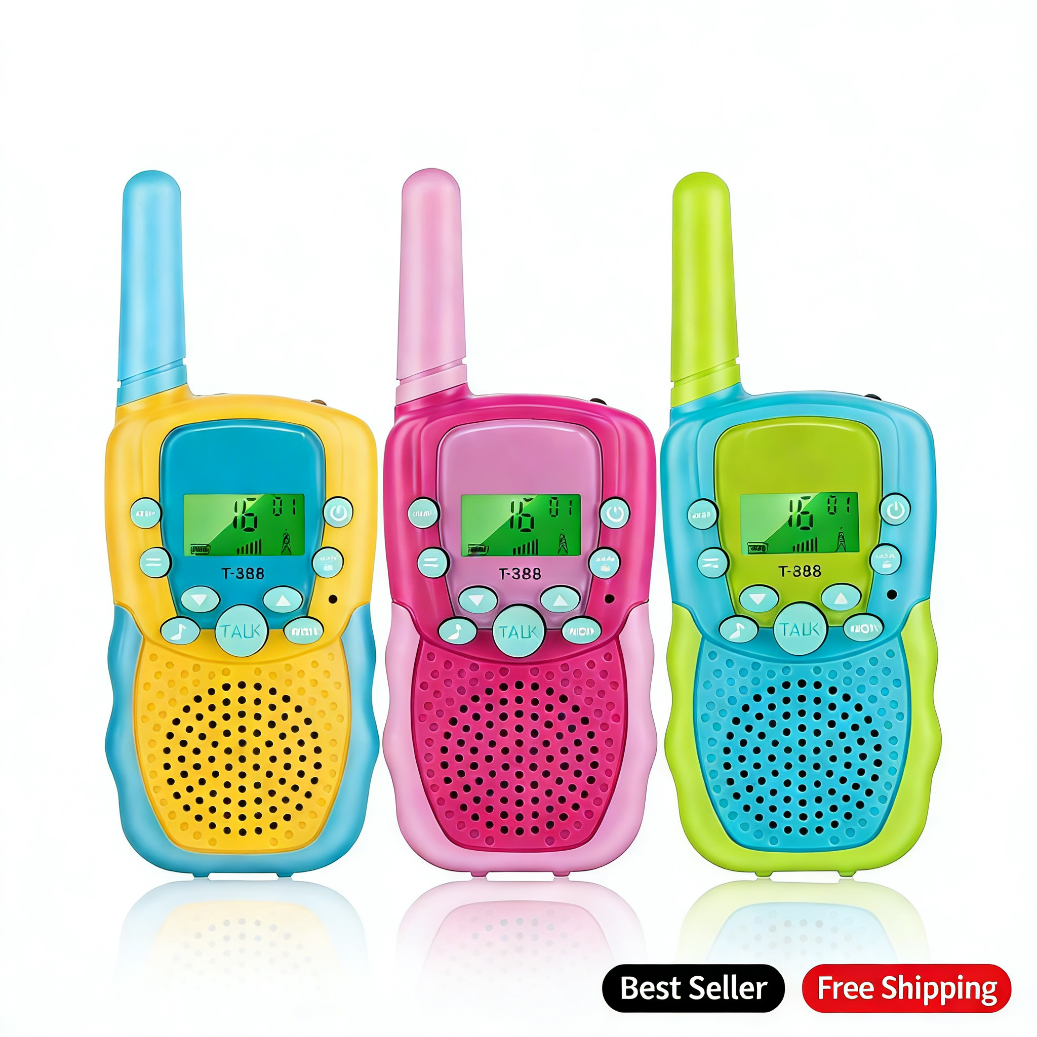 Kids Walkie Talkies 3 Pack Rec - Kids Education Channel recensione e prezzo