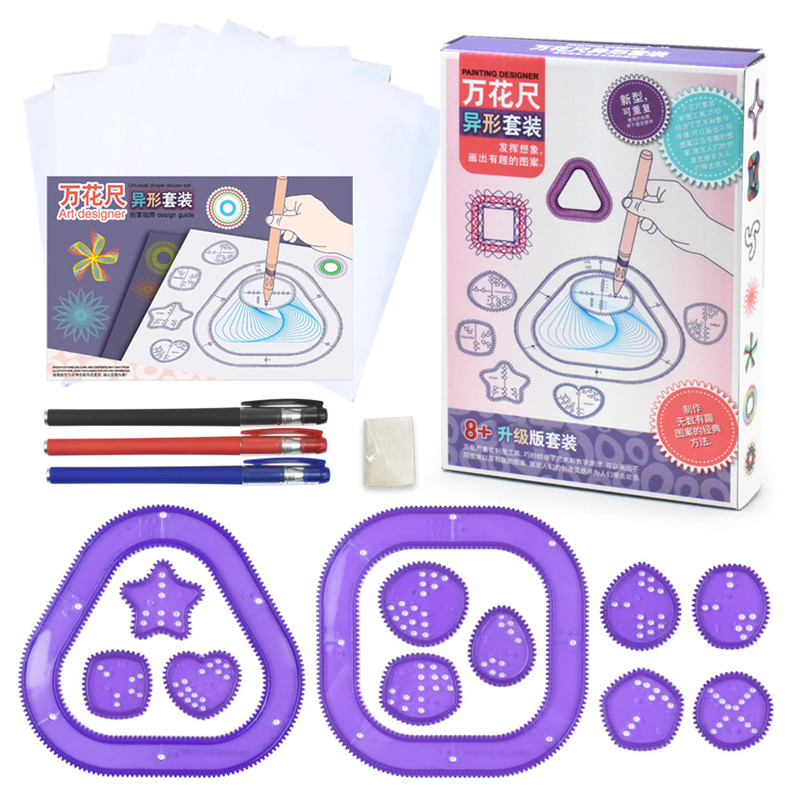 Funny Spirograph Drawing Toys  - Kids Education Template recensione e prezzo