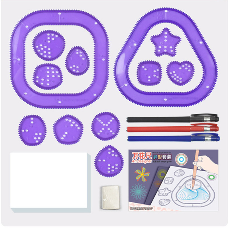 Funny Spirograph Drawing Toys  - Kids Education Template recensione e prezzo