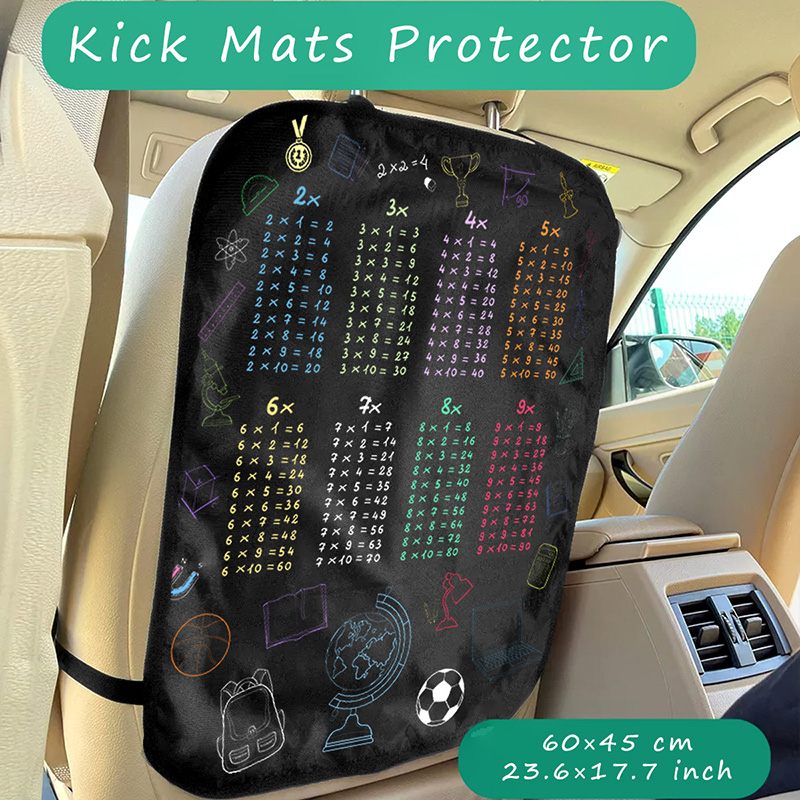 1pc Waterproof Car Seat Cover  - Multiplication Table Mat recensione e prezzo