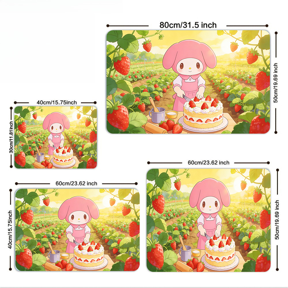 My Melody Strawberry Farm Plac - Multiplication Table Mat recensione e prezzo