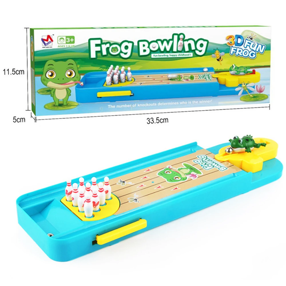 Frog Bowling Children's Toy Pa - Kids Education Table recensione e prezzo