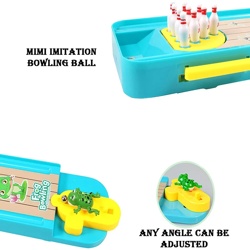 Frog Bowling Children's Toy Pa - Kids Education Table recensione e prezzo