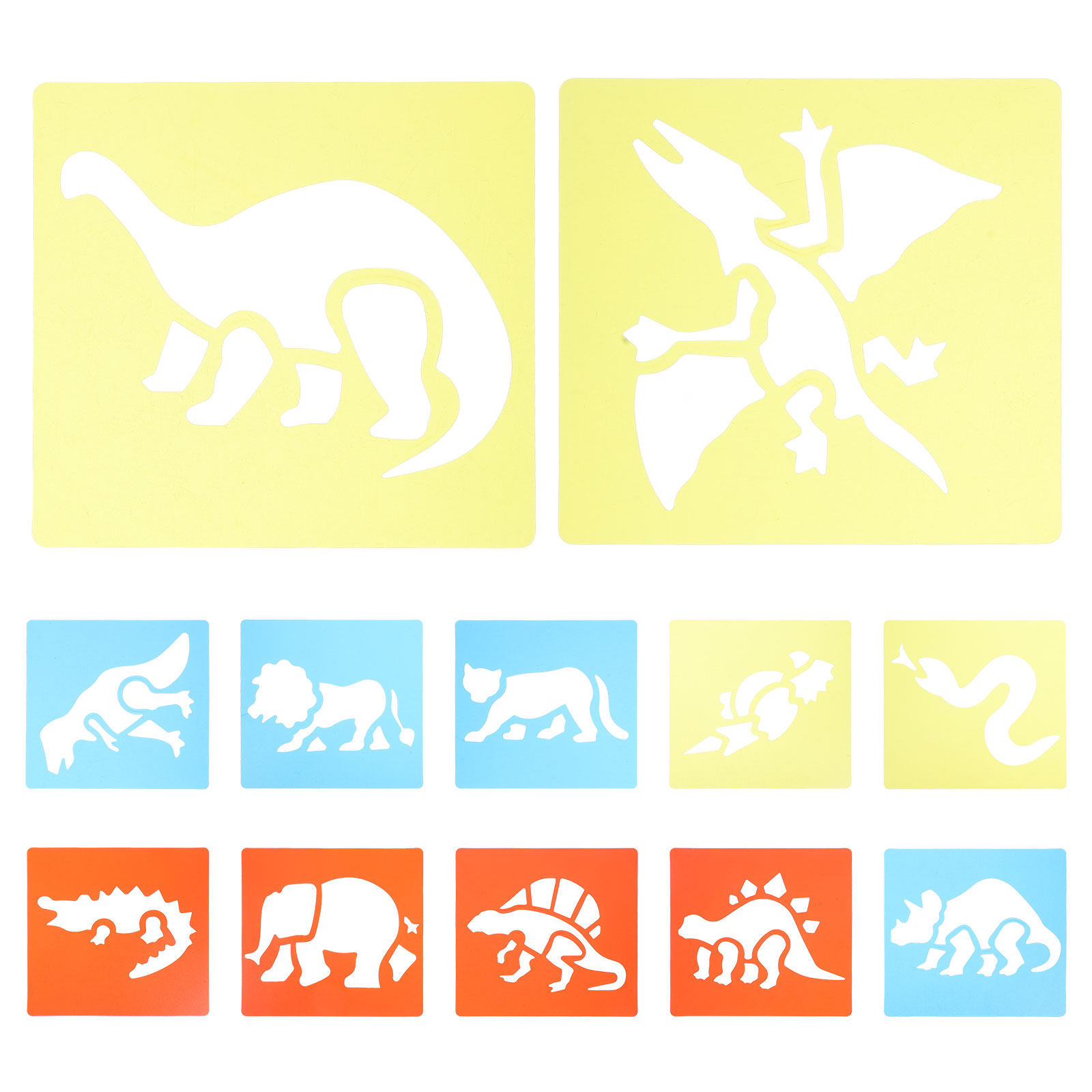 12Pcs Plastic Drawing Template - Kids Education Template recensione e prezzo
