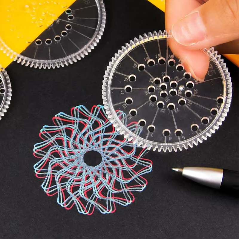 Funny Spirograph Drawing Toys  - Kids Education Template recensione e prezzo