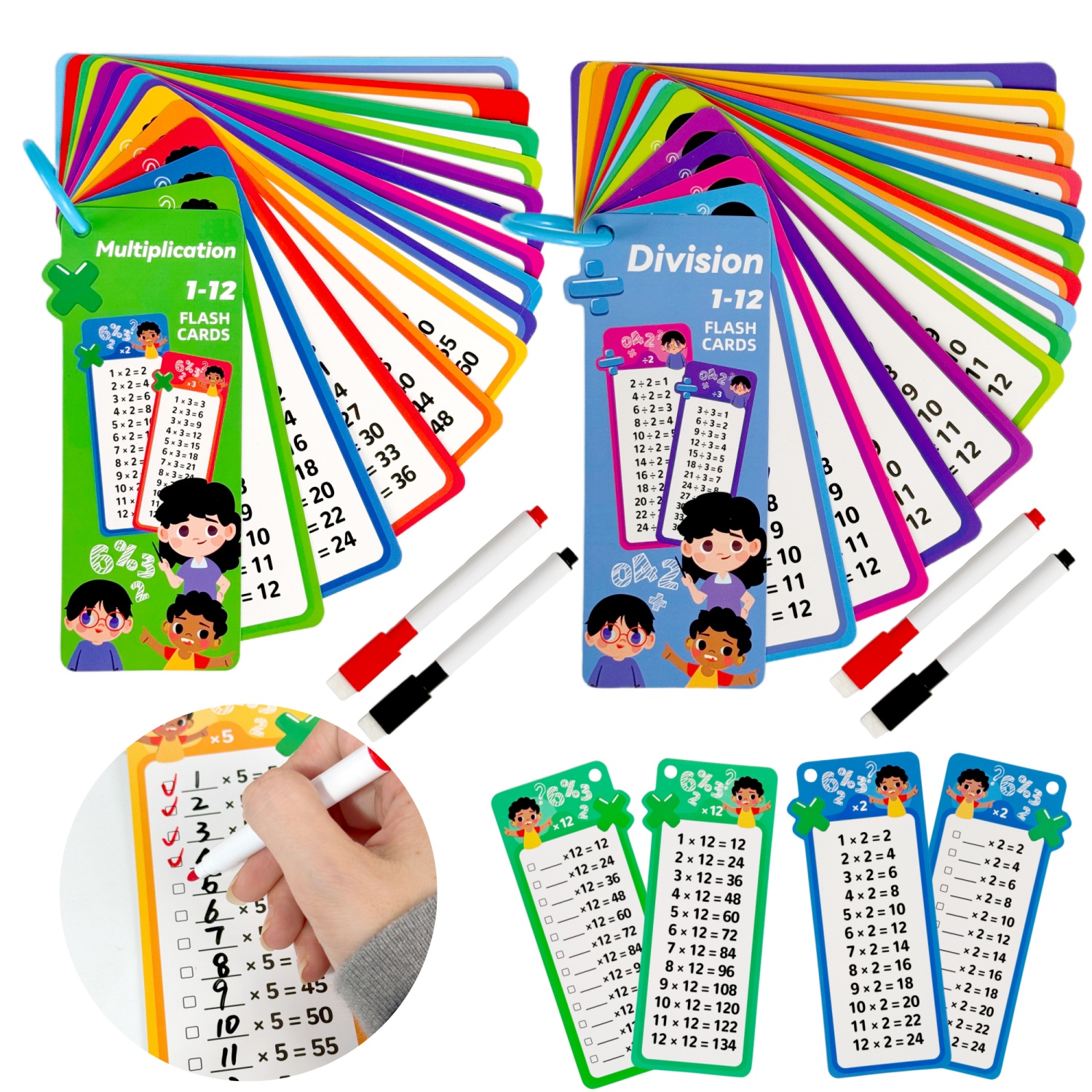 Digital Learning Flash Cards,  - Multiplication Table Mat recensione e prezzo