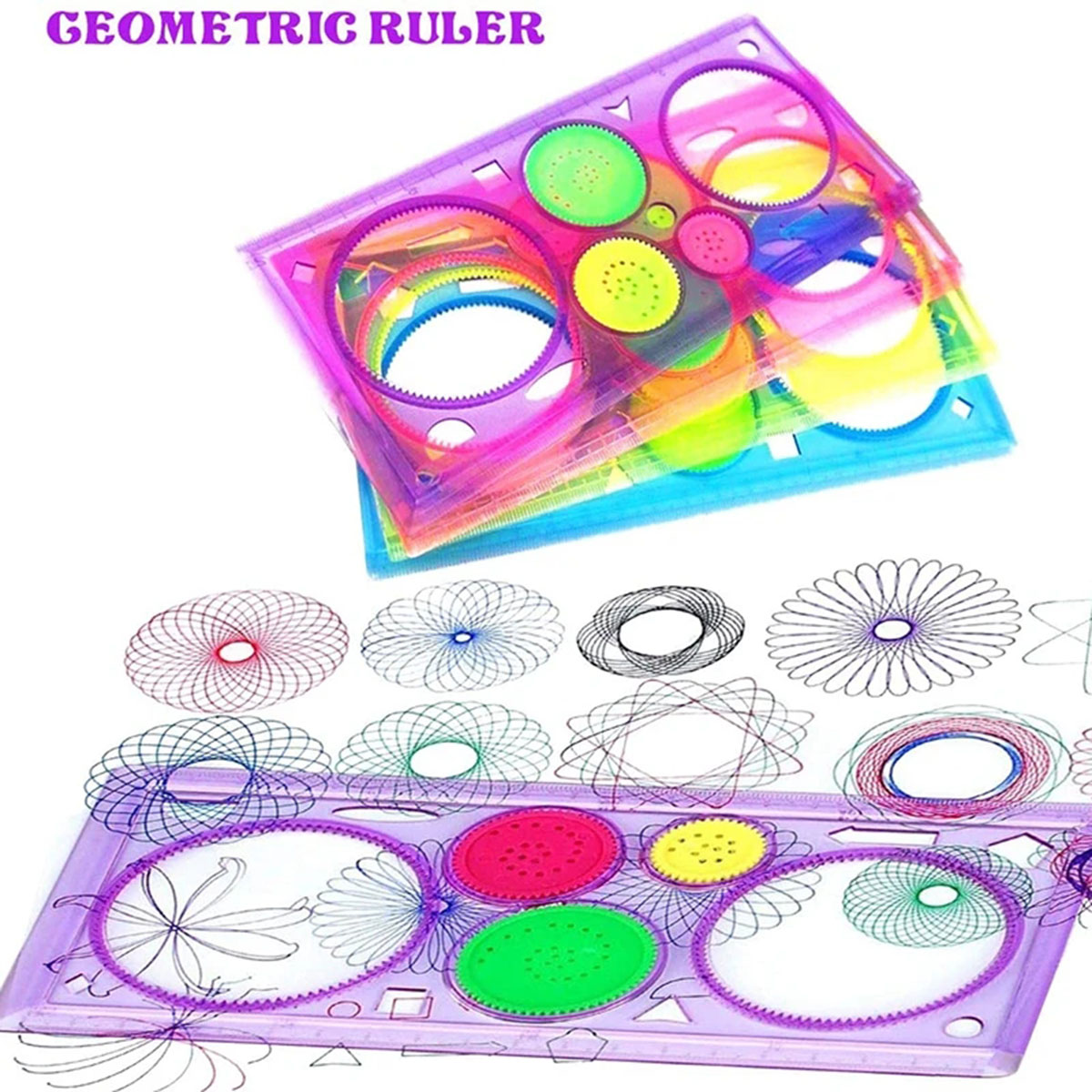 Geometry Spirograph Drawing St - Kids Education Template recensione e prezzo