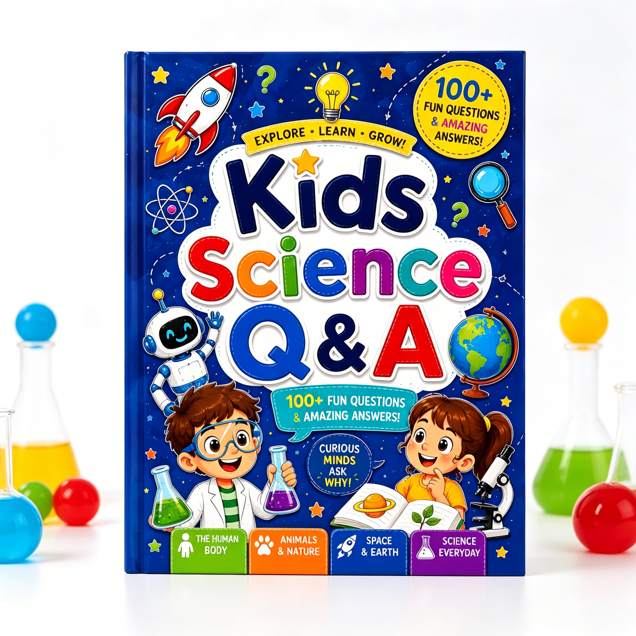 Kids Science Q&A Book for Curi - Kids Education Questions recensione e prezzo