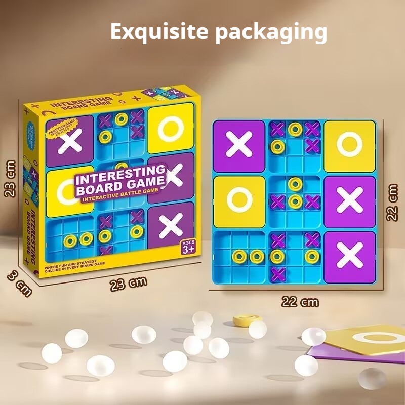 Fun Tic-Tac-Toe Board Game Kid - Kids Education Table recensione e prezzo