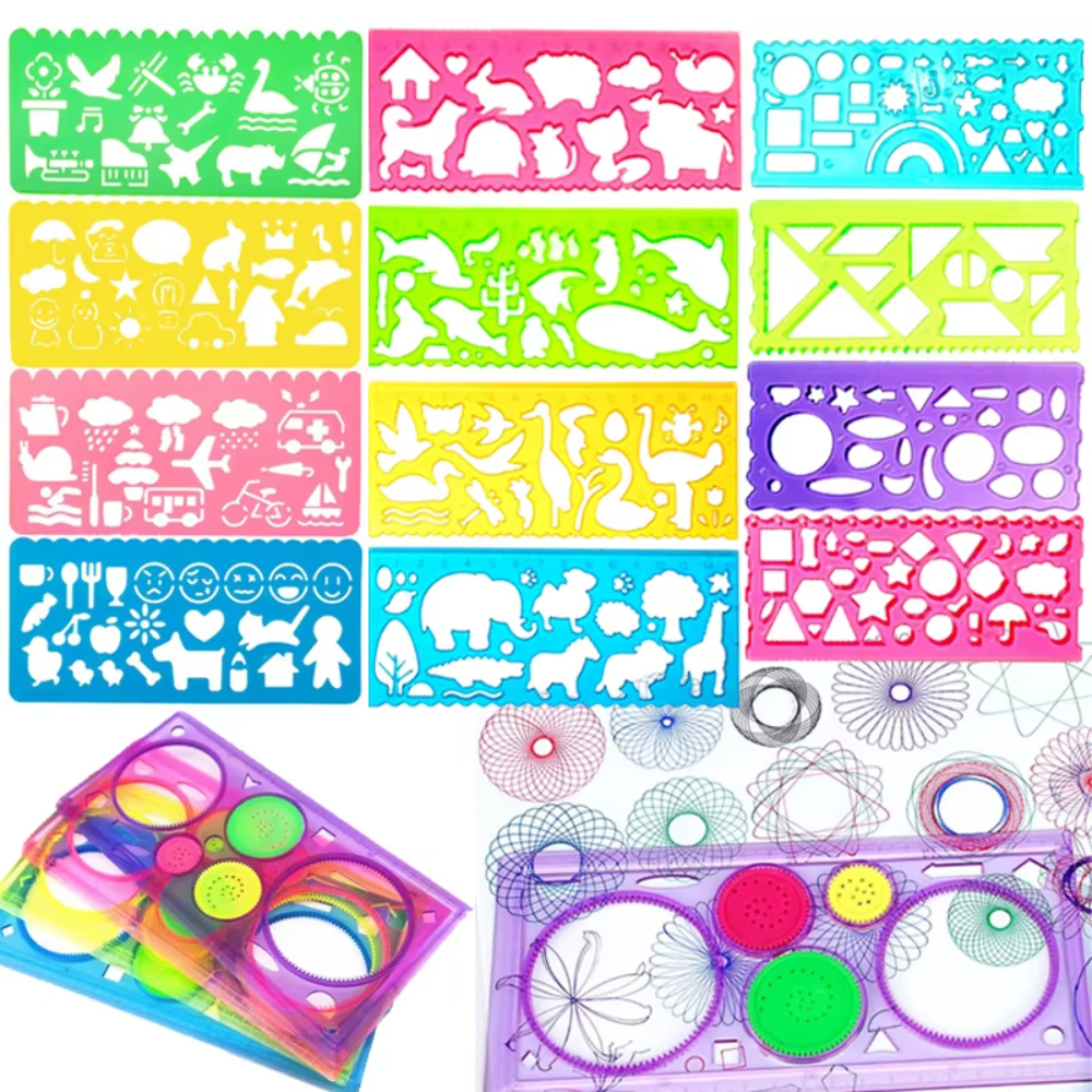 Geometry Spirograph Drawing St - Kids Education Template recensione e prezzo