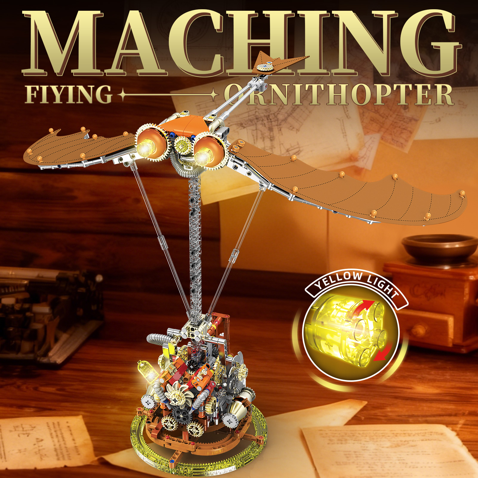 DIY Ornithopter Building Block - Kinetic Kids Education recensione e prezzo