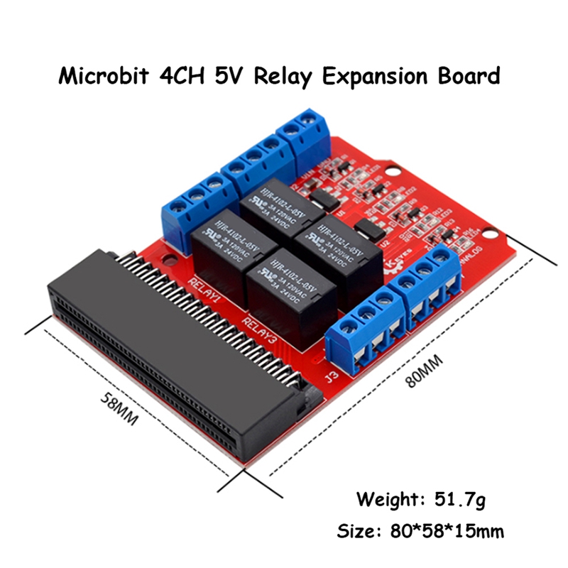 Microbit 4 Channel Relay Modul - Kids Education Channel recensione e prezzo