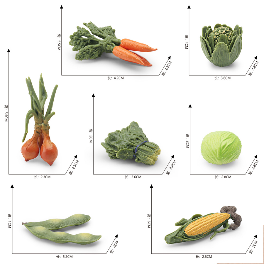 Realistic Vegetables Model Fig - Kids Education Shows recensione e prezzo
