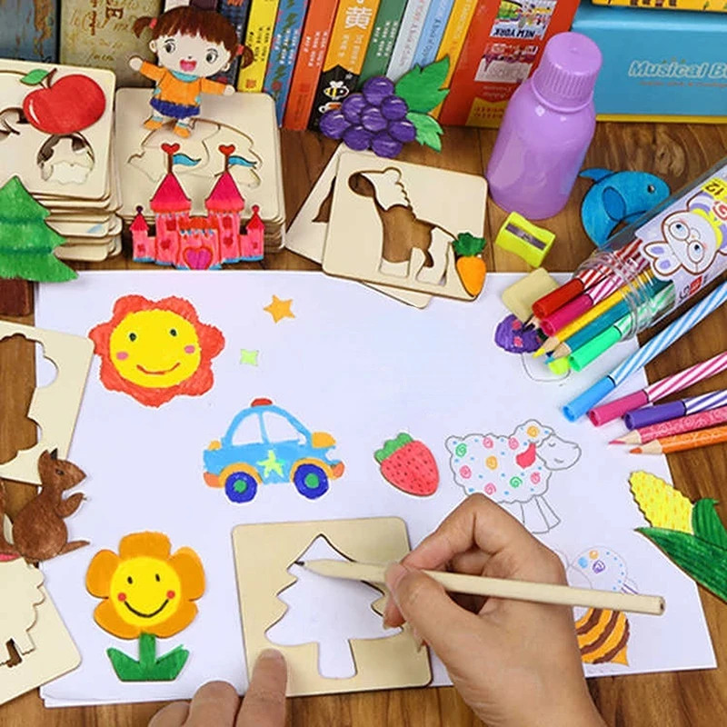Kids Drawing Toys Montessori D - Kids Education Template recensione e prezzo