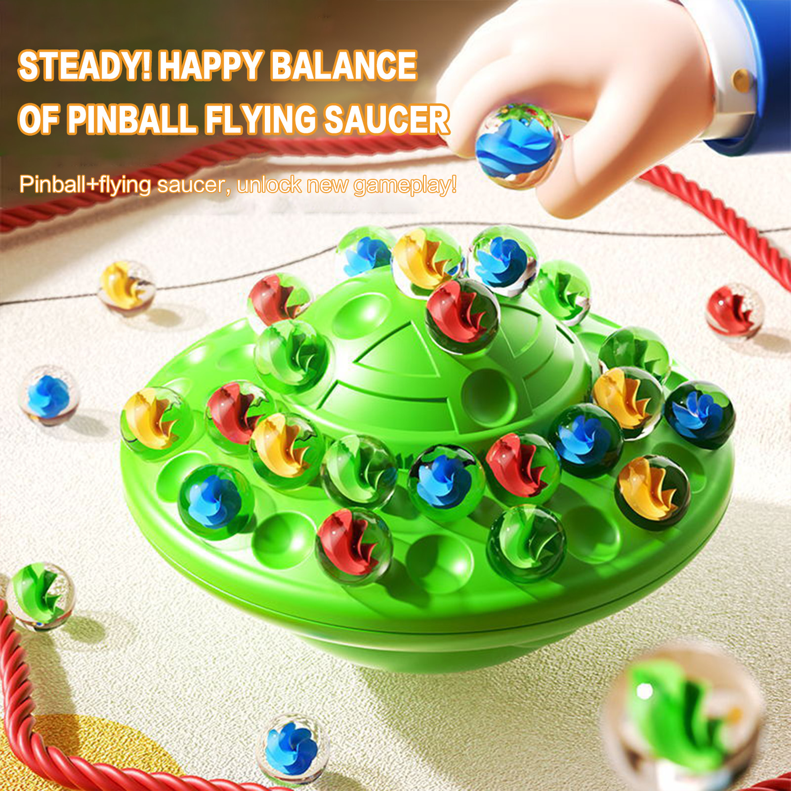 Glass Marble Balance Game for  - Kids Education Table recensione e prezzo