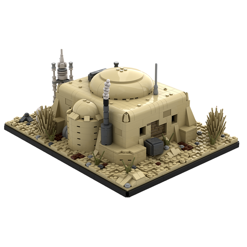 932pcs MOC SW Obi Wan S Hut Ta - Kids Education Pdf recensione e prezzo