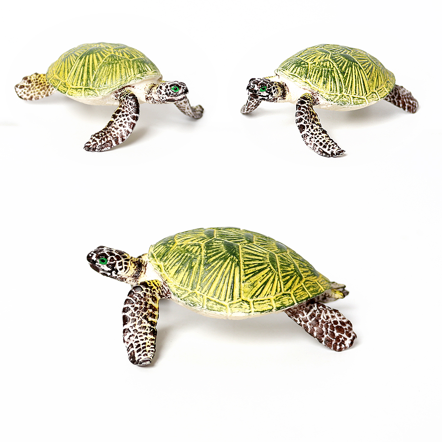 Realistic Plastic Sea Turtle L - Kids Education Shows recensione e prezzo