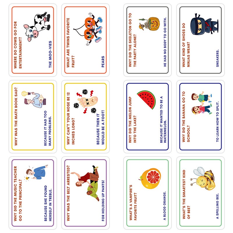 100 Lunchbox Jokes Cards Funny - Kids Education Questions recensione e prezzo