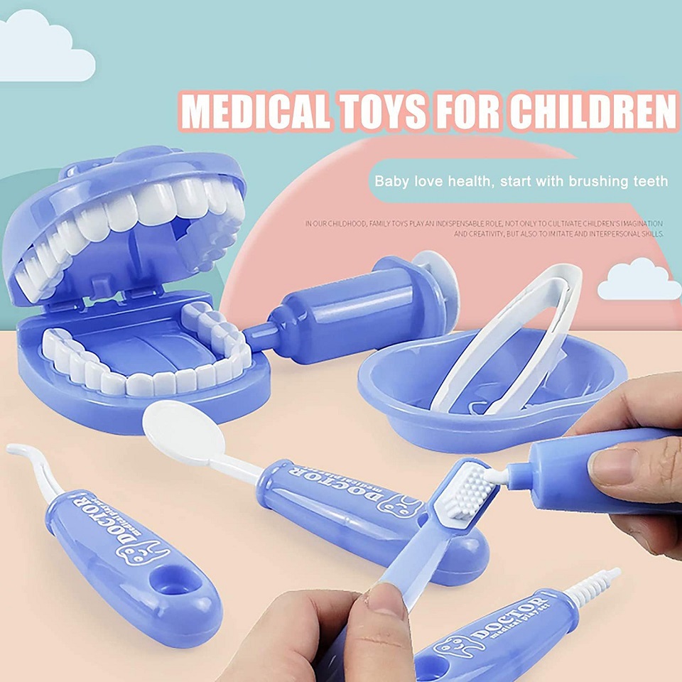 9Pcs Dental Kit Toy Dentistry  - Kids Education Shows recensione e prezzo