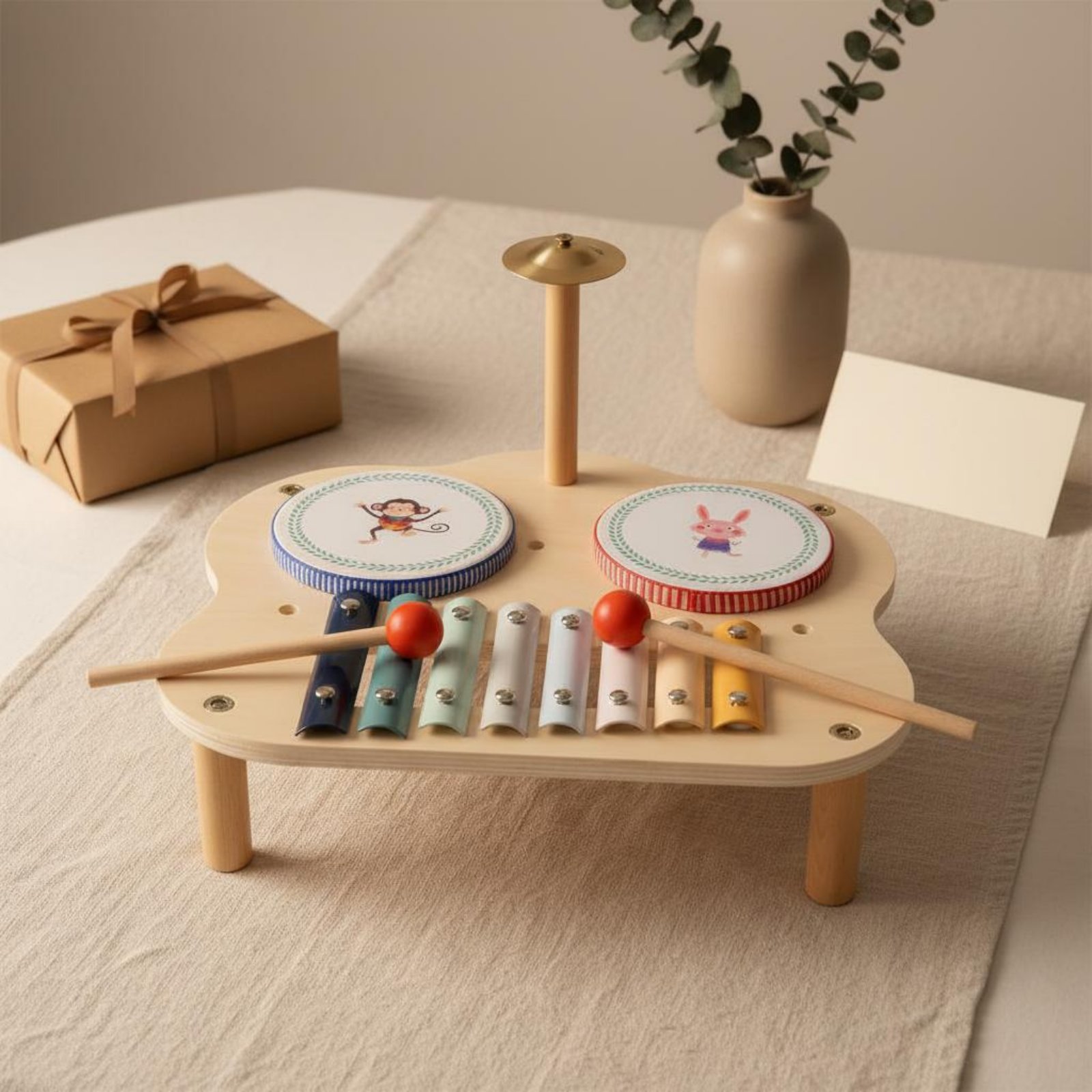Wooden Music Station Child-Cen - Kids Education Table recensione e prezzo
