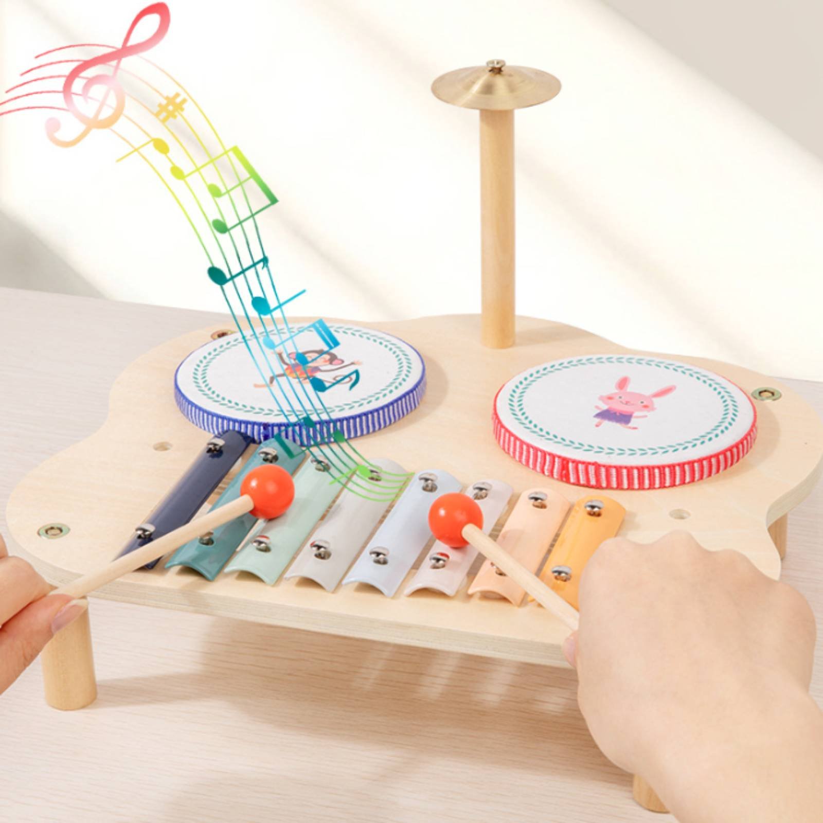 Wooden Music Station Child-Cen - Kids Education Table recensione e prezzo