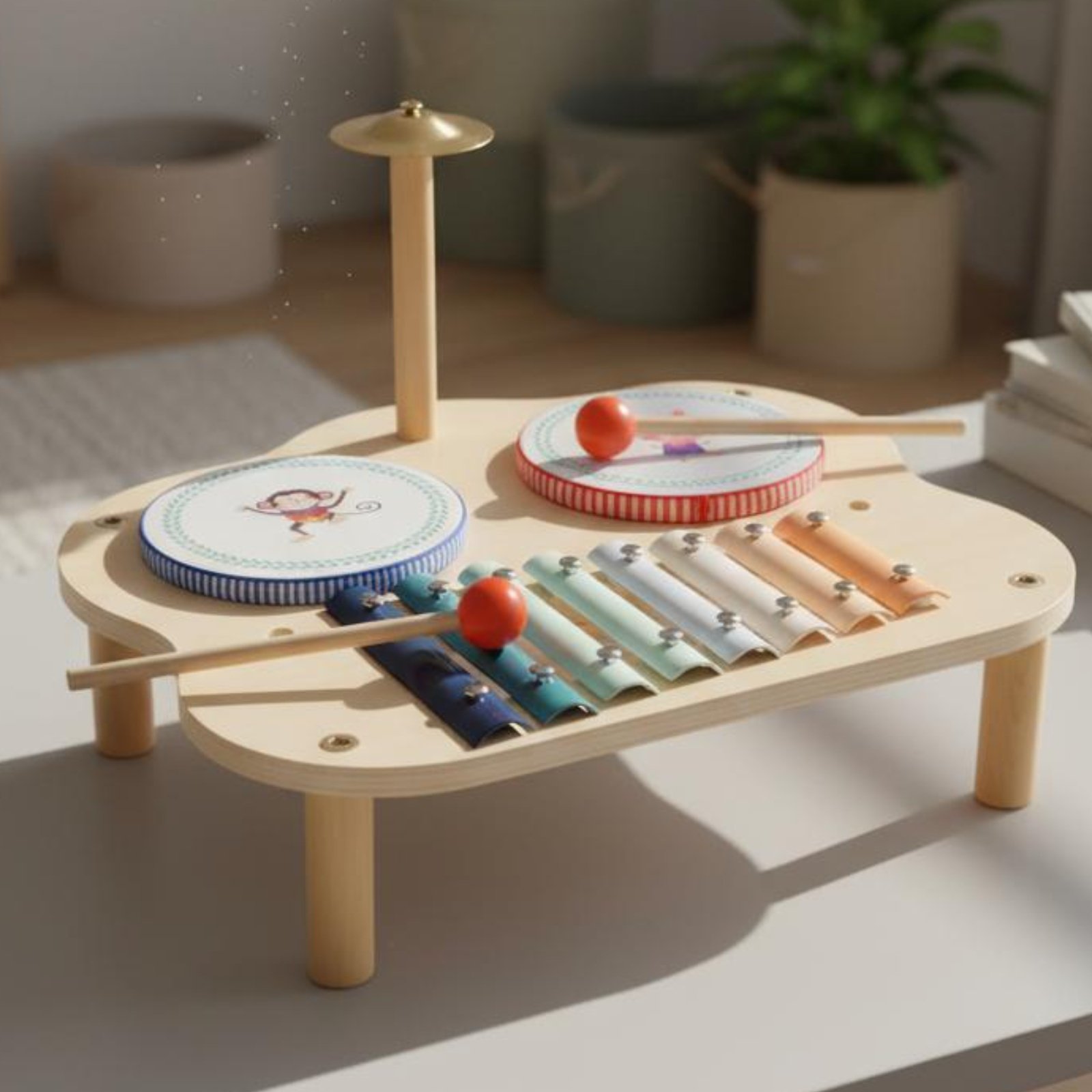 Wooden Music Station Child-Cen - Kids Education Table recensione e prezzo