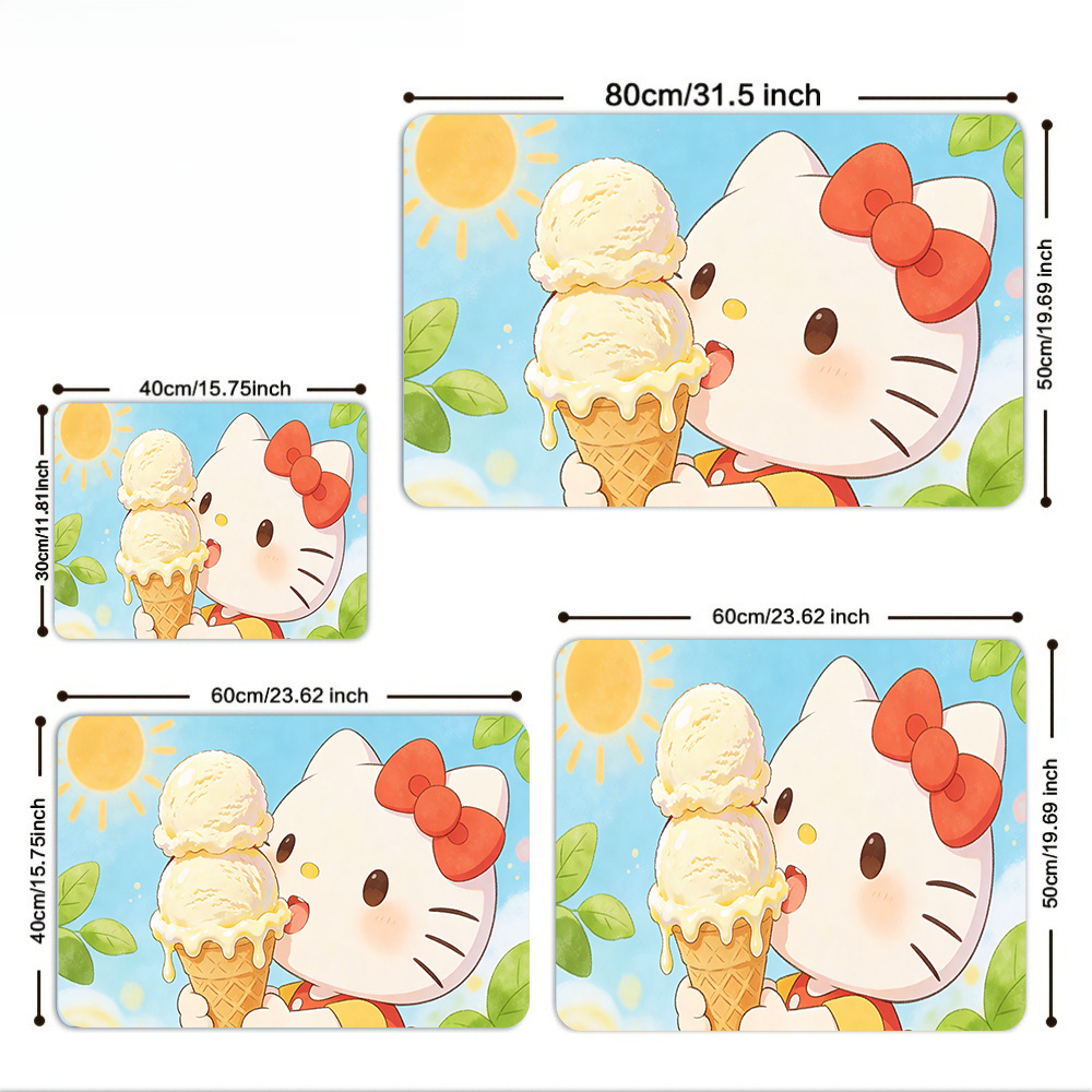 Hello Kitty Ice Cream Cone Pla - Multiplication Table Mat recensione e prezzo